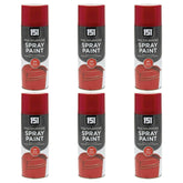 6X 151 Red Gloss Spray Paint 400ml Spray Paint
